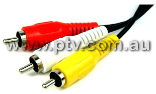 1.5 Metre 3 x RCA to 3 x RCA